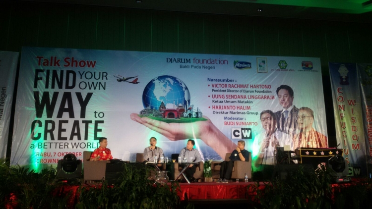Talk Show Find Your Own Way to Create a Better World