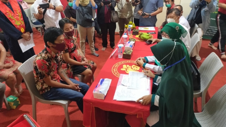 Belum Tercatat Negara, 150 Pasangan Kawin  Catatkan Perkawinan Di Disdukcapil Kota Pontianak